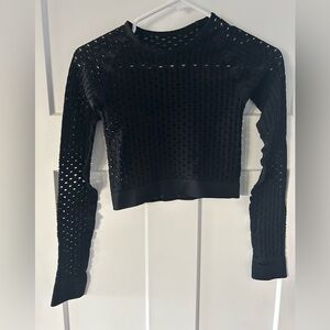 Nux crop work out top